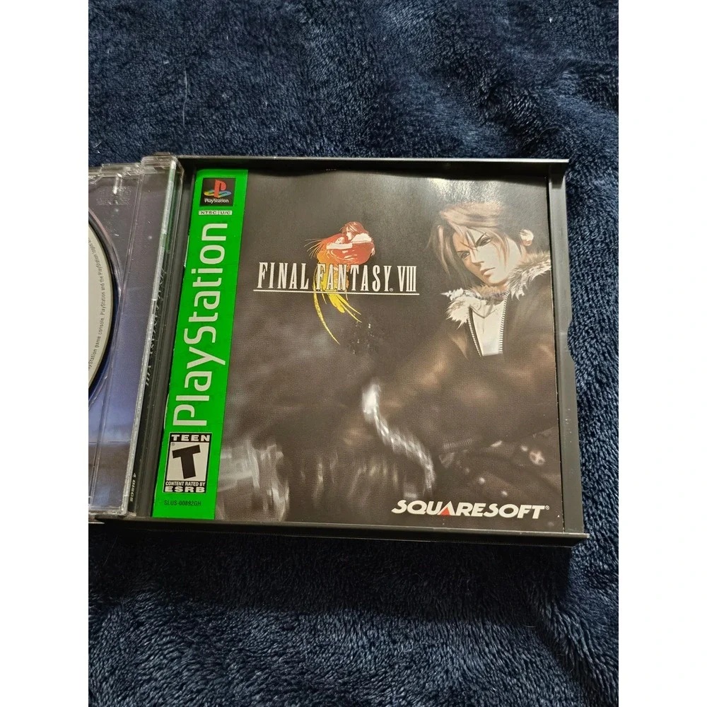 Final Fantasy VIII 8 PS1 PlayStation Greatest Hits 4-Disc Set Squaresoft RPG